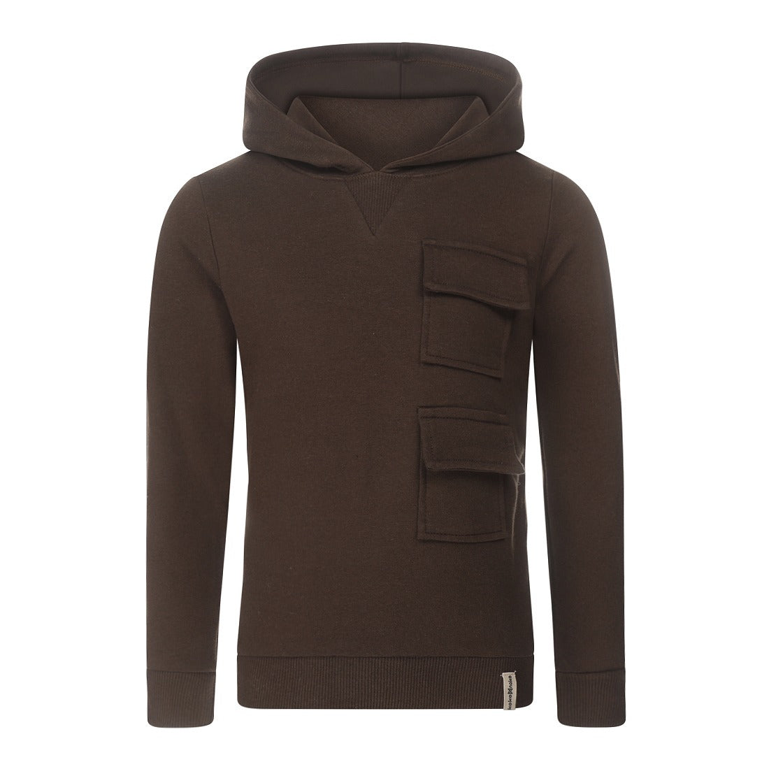 Koko Noko: Sweater with hood dark brown