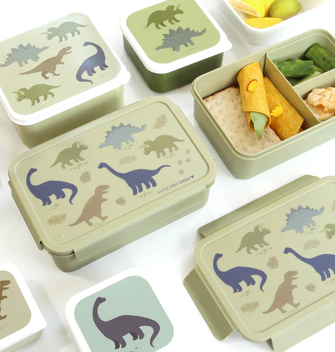 A Little Lovely Company: bento brooddoos :dinosaurussen