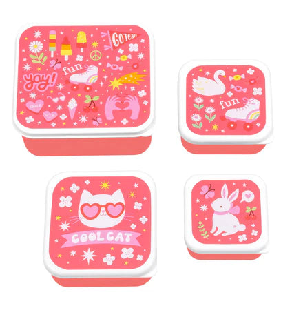 A Little Lovely Company: Lunch & snack box set: fun