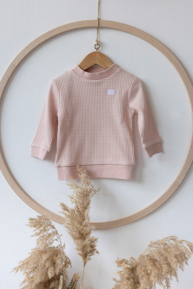 Feetje: wafel pyjama old pink