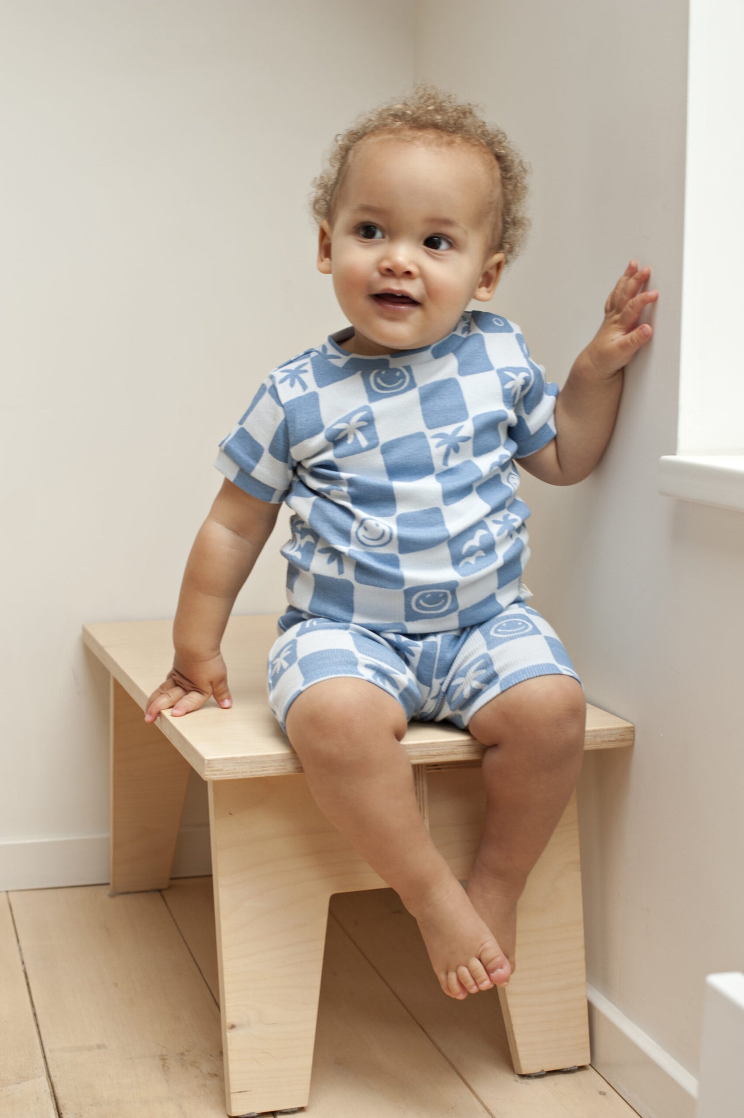 Feetje:chase check: Premiums pyjama