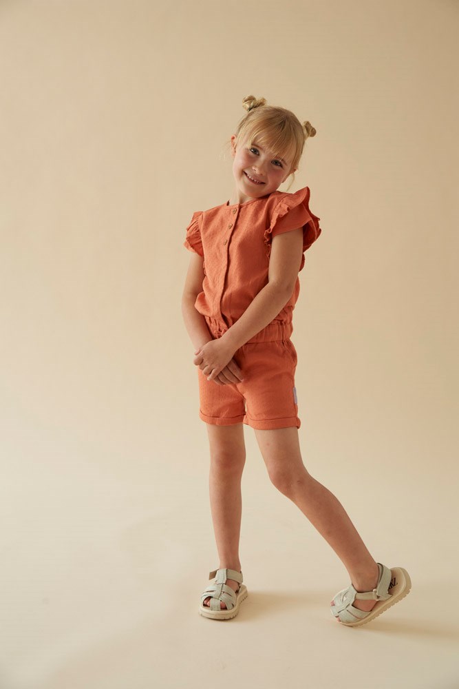 Jubel:Sunny Side up: jumpsuit kort terracotta