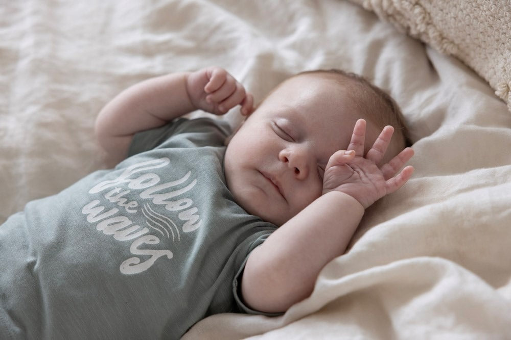 Feetje:Turtelly cool: shirt sea green "Follow"