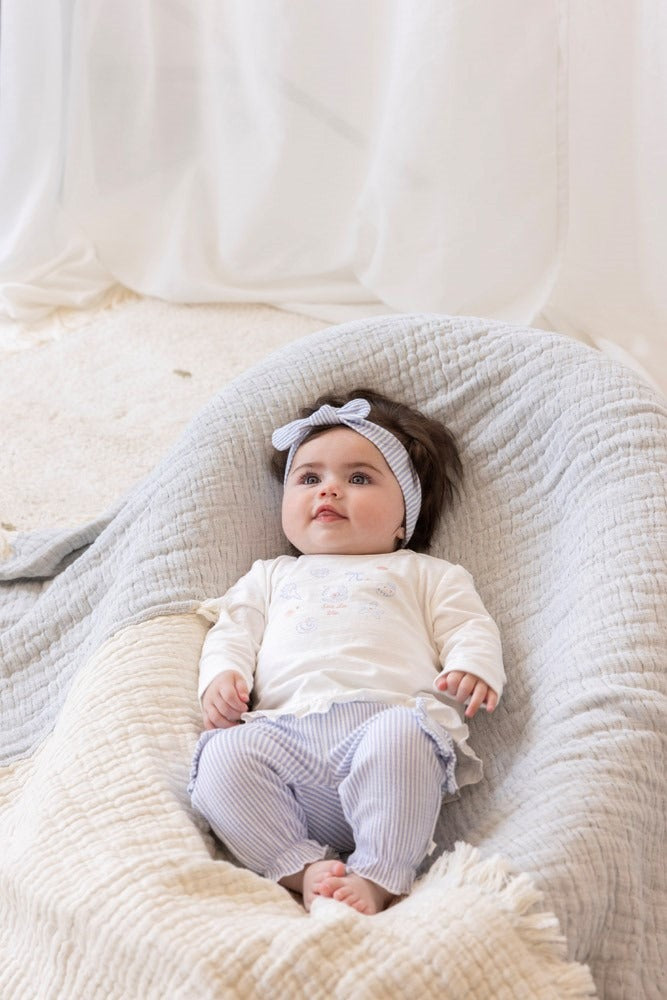 Feetje:Sea La vie: broek crinkle