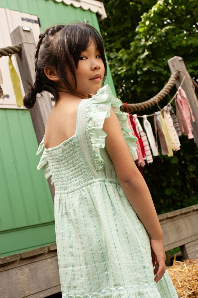 Jubel: Lazy Lagoon: Jurk mouselline mint
