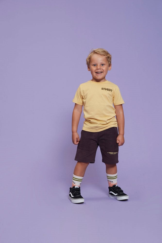 Sturdy: Desert Fiesta: jogging short dbrown