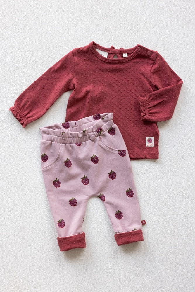 Feetje:You're so sweet:broek AOP Lila