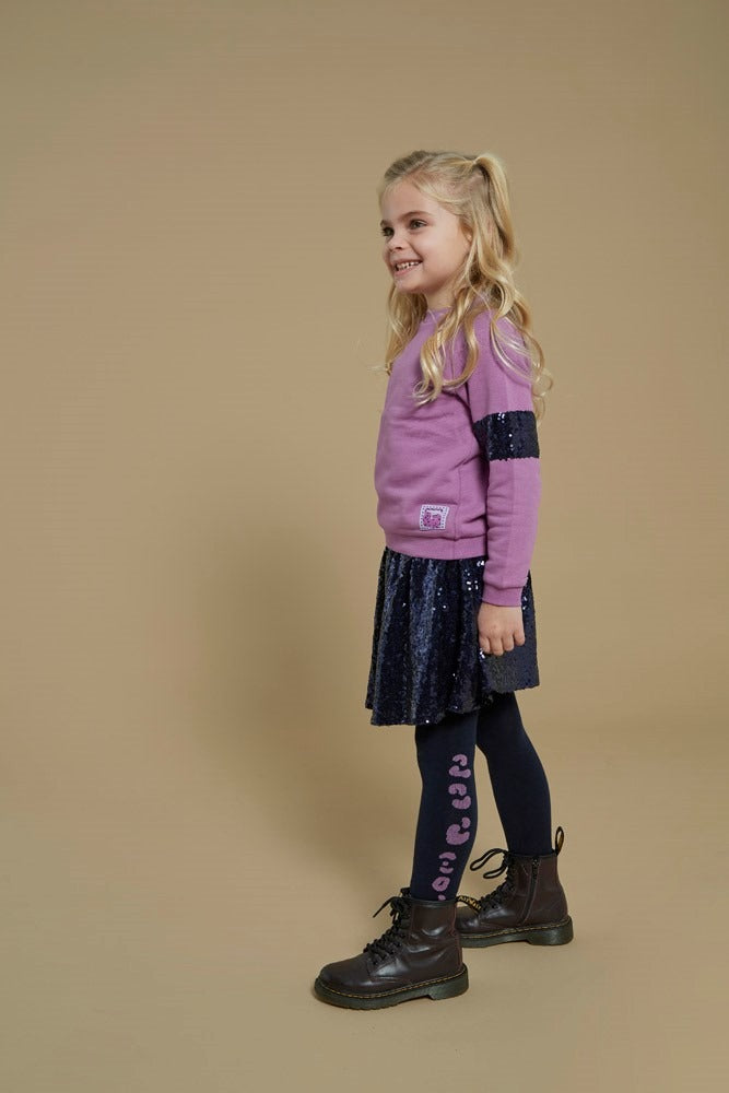 Jubel: Wild Soul: pailletten rok indigo