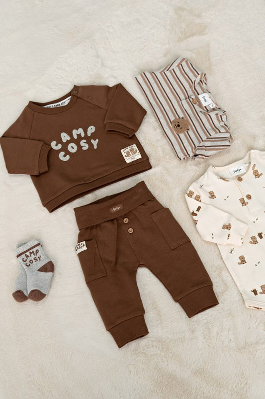 Feetje: Tiny Timber Tales: sweater relaxed fit brown