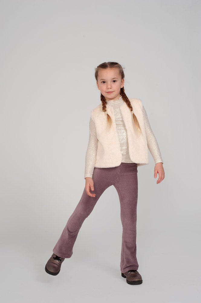 Jubel: Dailey princess: flared broek lila