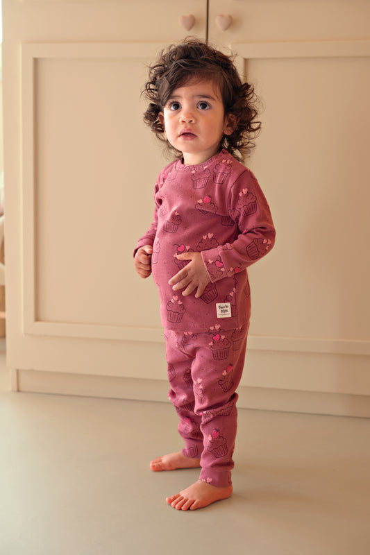 Feetje:premium pyjama Chloe Cupcake