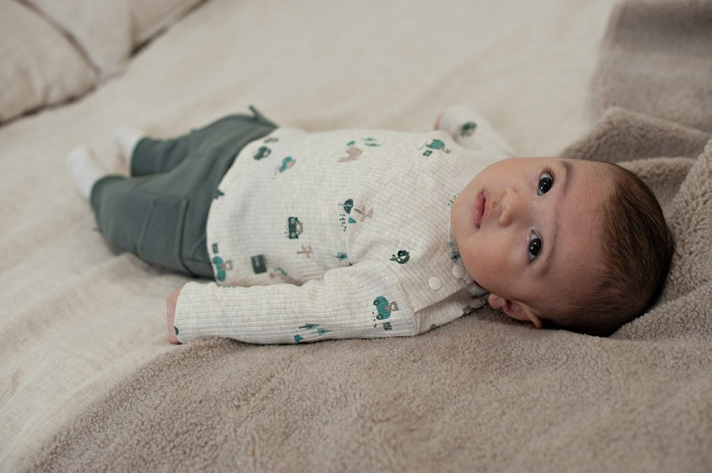 Feetje: Beep beep: pants green