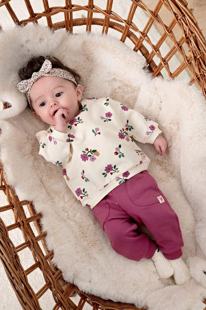Feetje:Afternoon tea: broek berry