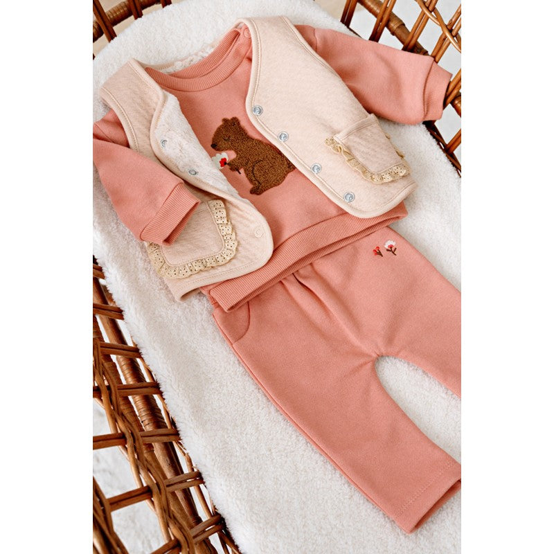 Feetje: Forest garden: Broek oud roze