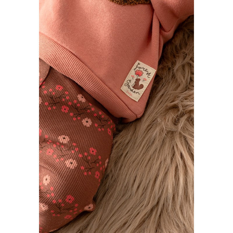 Feetje: Forest garden: Sweater oversized oud roze