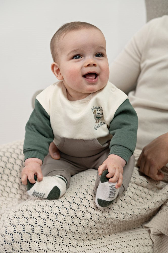 Feetje: Wiggle and waggle: sweater relaxed fit offwhite