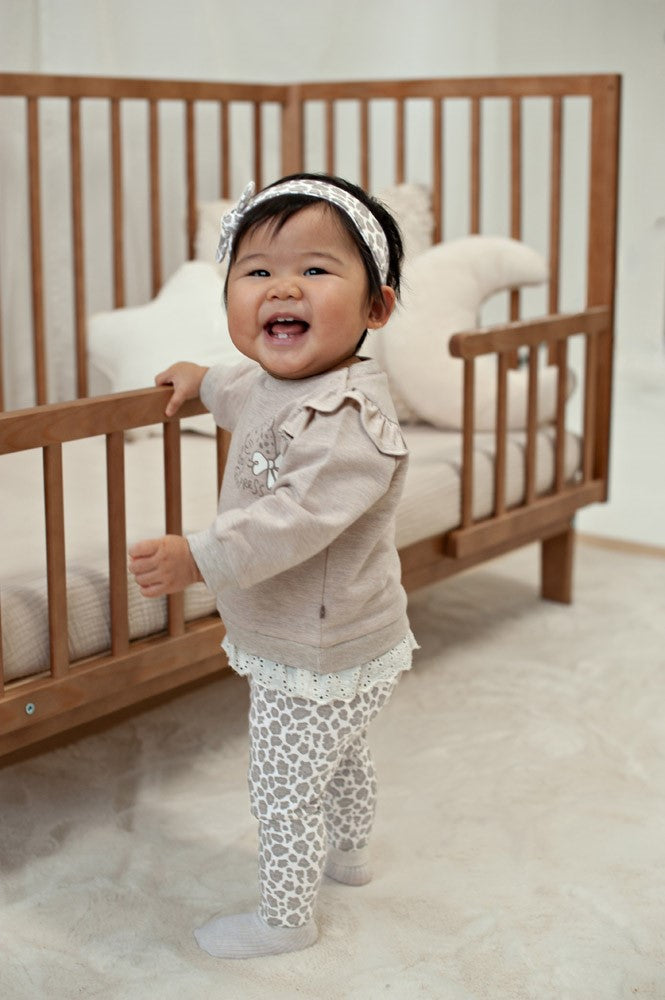 Feetje:Dress to impress: sweater taupe melange