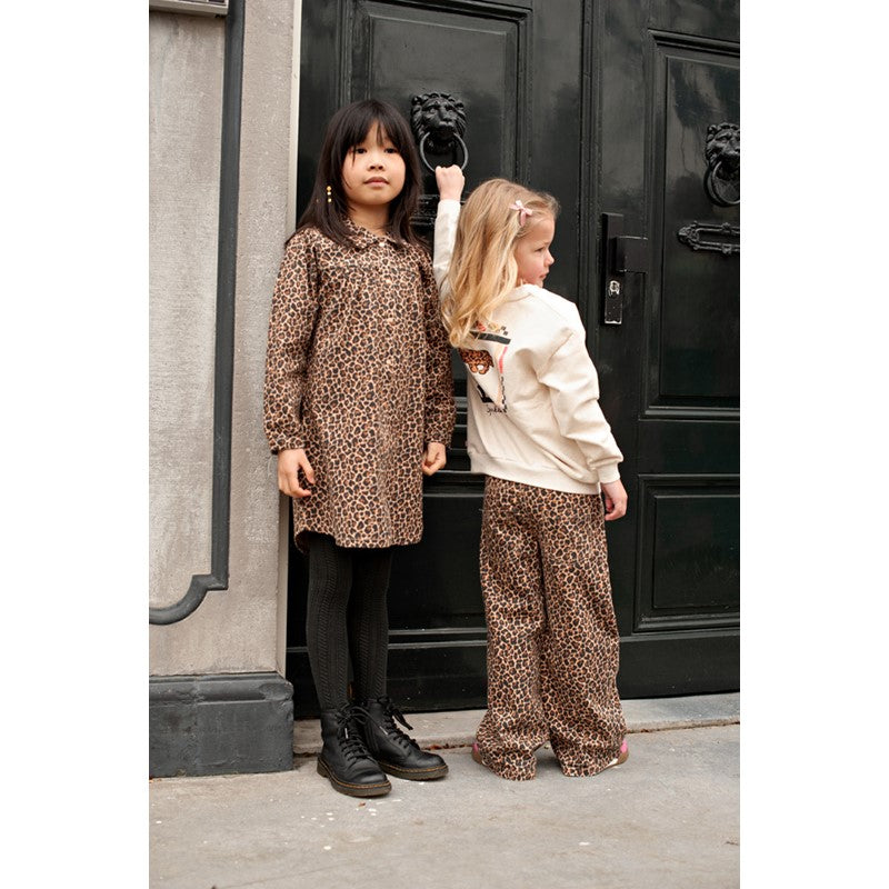 Jubel: City Chic: widepants denim leopard