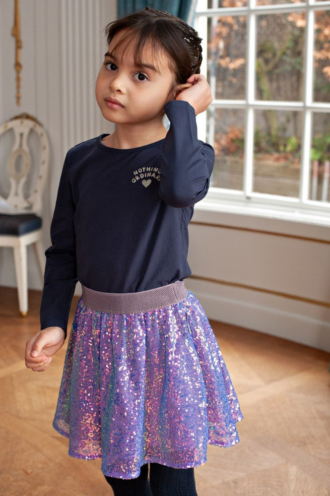 Jubel:Dailey princess: Ls marine with backprint