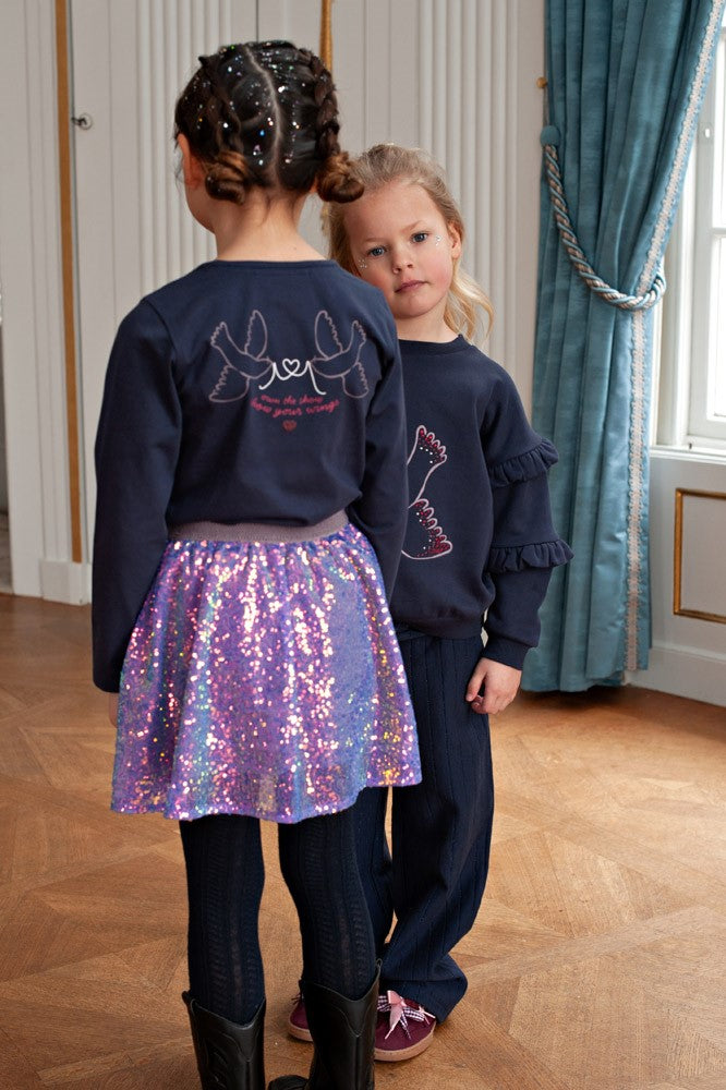 Jubel:Dailey princess: Ls marine with backprint