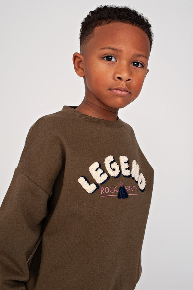 Sturdy:Rock The Earth: Sweater oversized army "Legend"