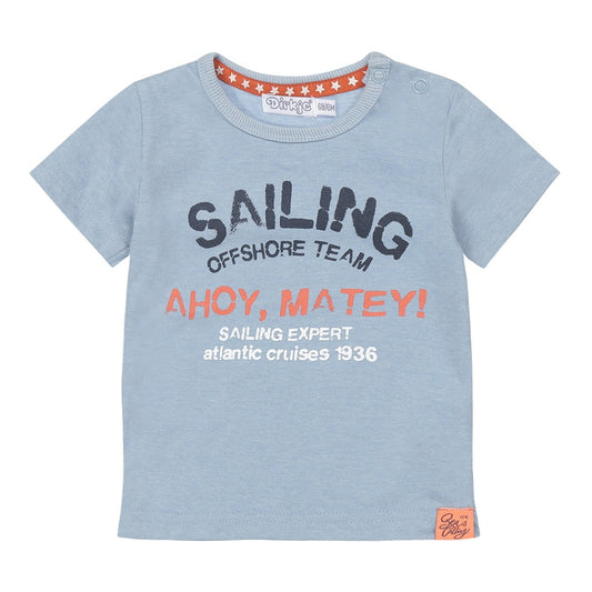 Dirkje: shirt lightblue "sailing"