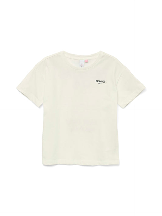 Vero Moda: shirt oversized breakfast club white