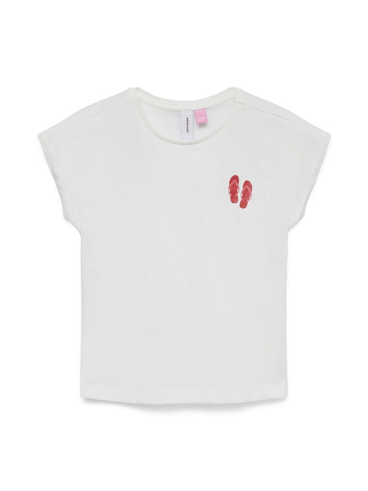 Vero Moda girl : shirt flipflops