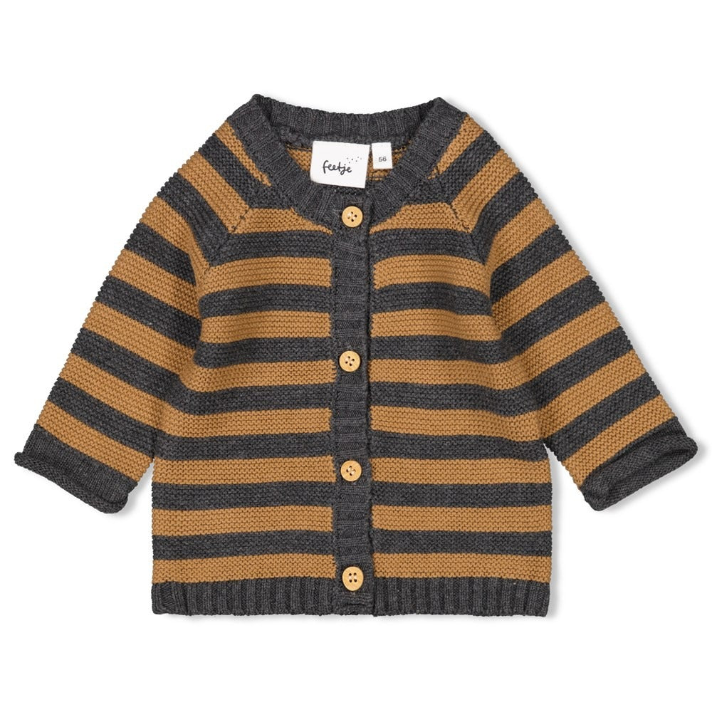 Feetje:Rock the world: vest gebreid
