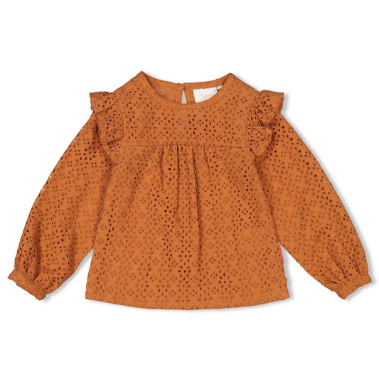 Jubel:Color me panther: Blouse ruches