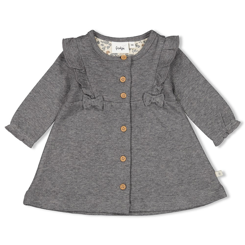 Feetje: Stay Magical: dress grey melange