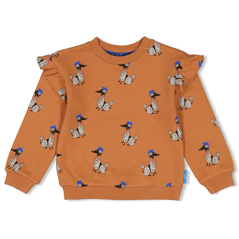 Jubel:Bonjour mon amour: sweater camel