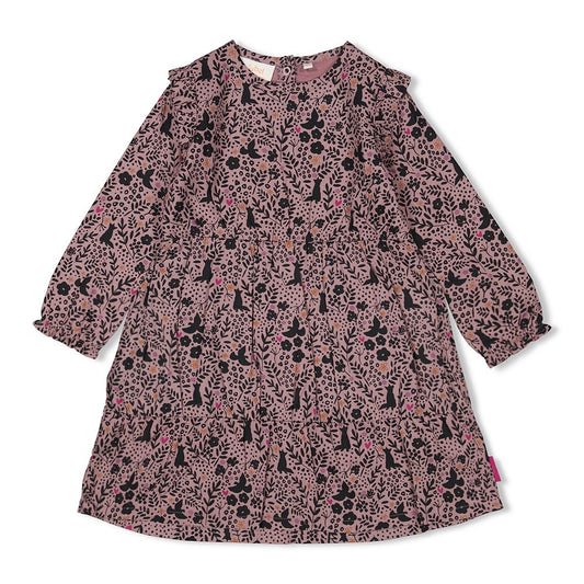 Jubel: Forest fancy: dress lilac print