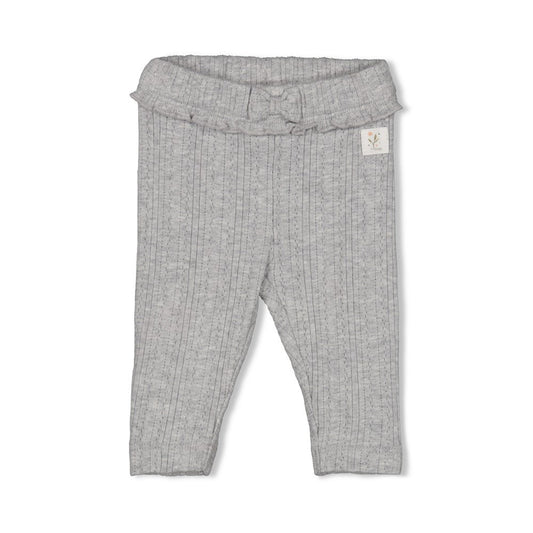 Feetje:Fields of green: legging grey melange