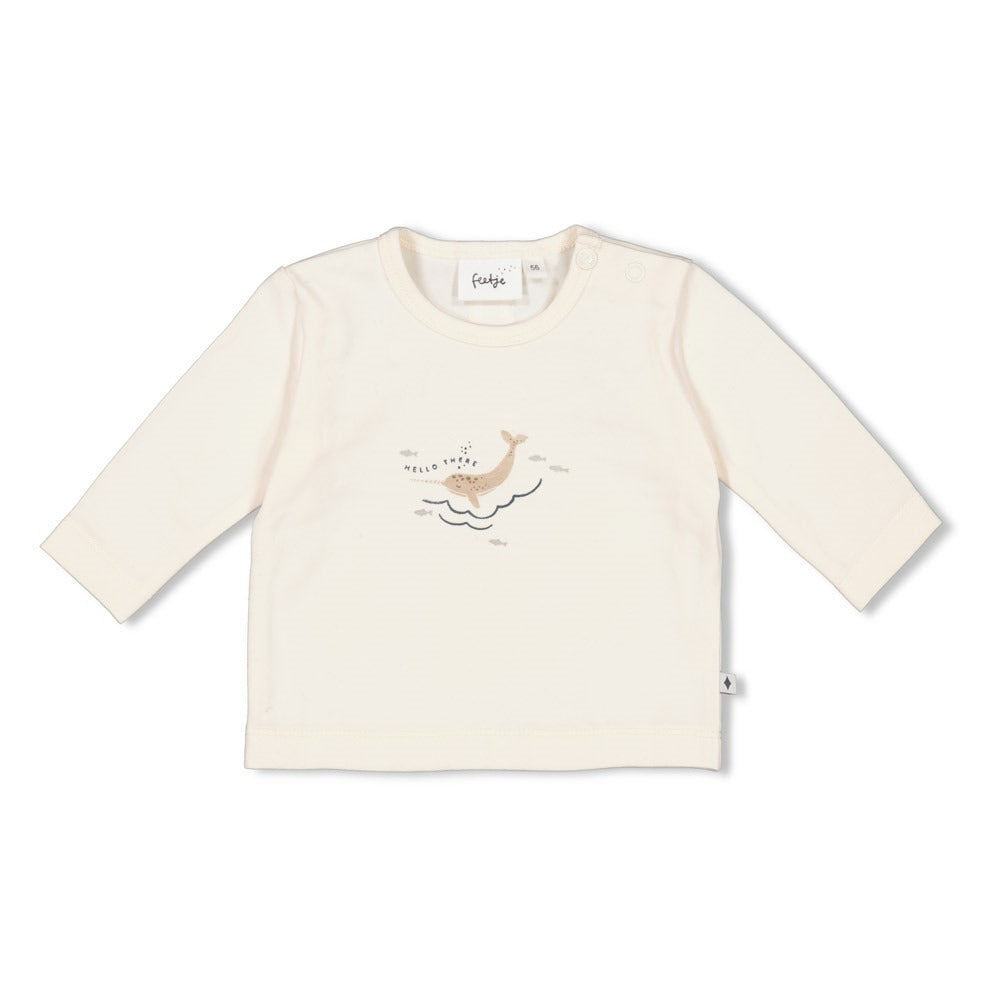 Feetje:Narwal: LS offwhite