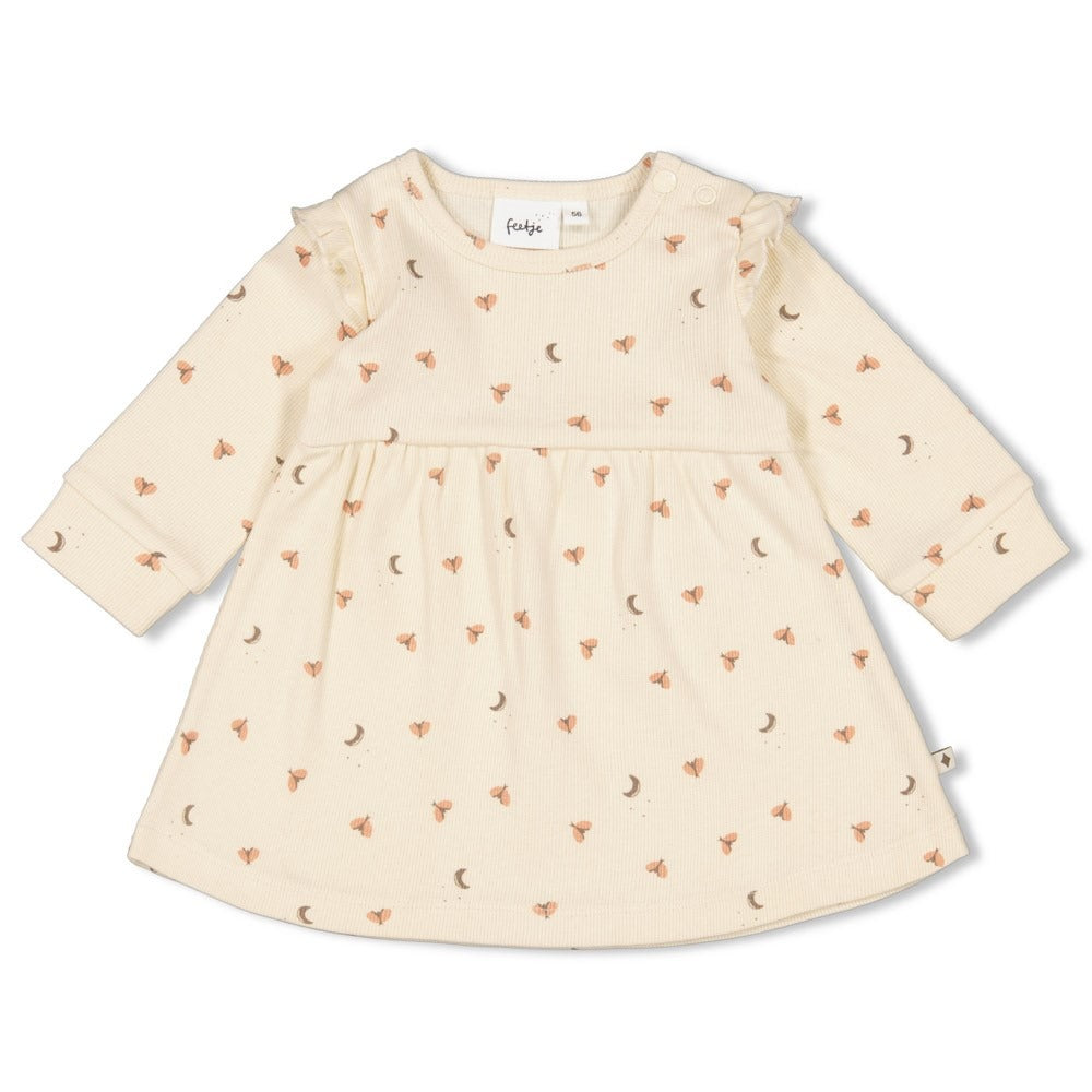 Feetje:Dancing in the moonlight: dress offwhite
