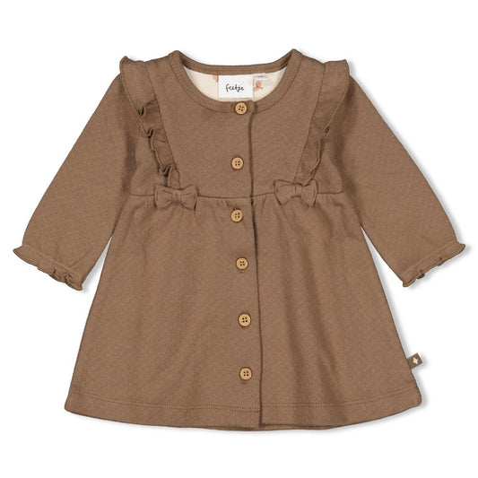 Feetje:Dancing in the moonlight: dress brown