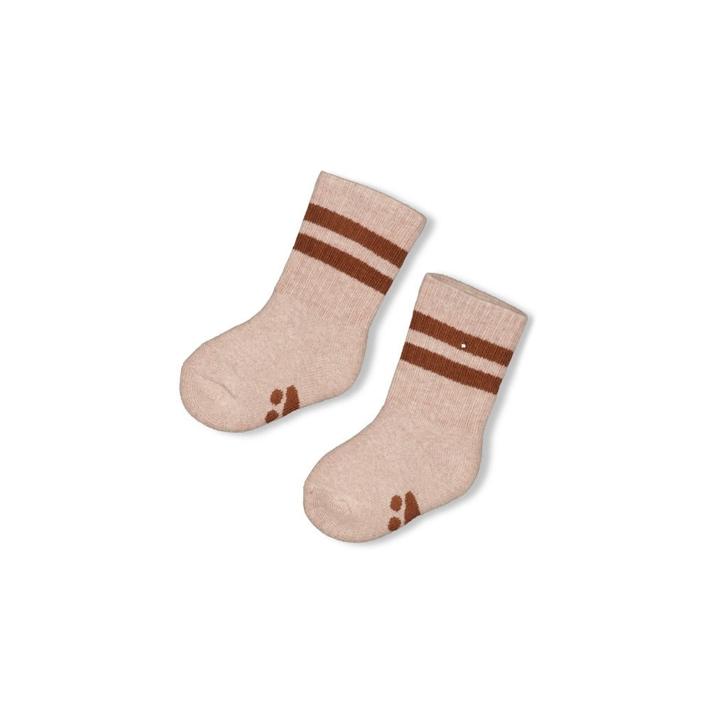 Feetje: Wild world: sokken taupe melange