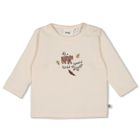 Feetje:Wild World: longsleeve offwhite