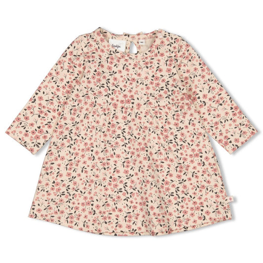 Feetje:Woodland bloom: dress offwhite