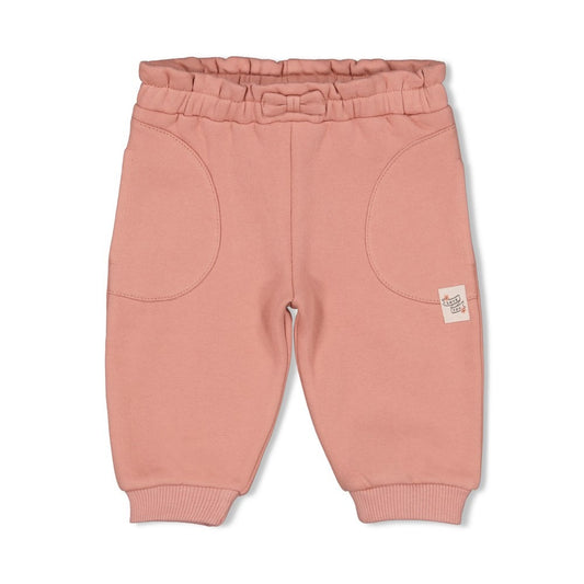Feetje:Woodland bloom: broek oud roze