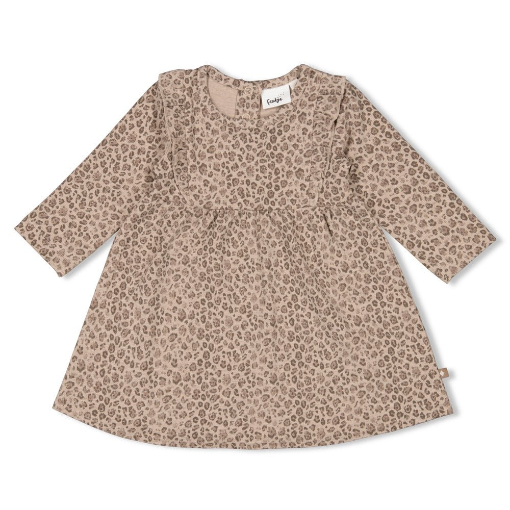 Feetje:Better together: dress taupe melange