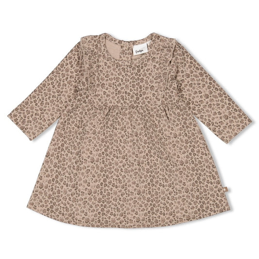 Feetje:Better together: dress taupe melange