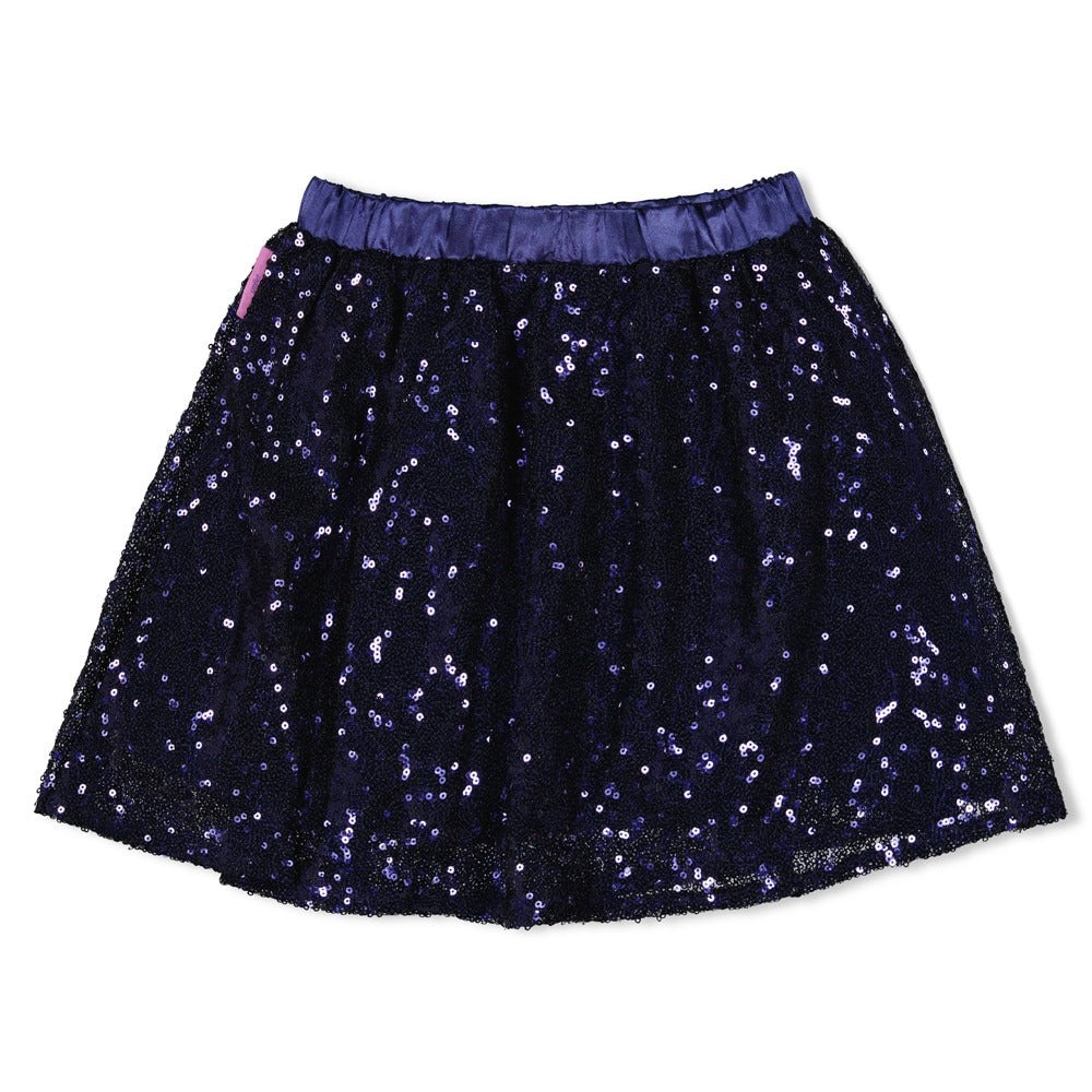 Jubel: Wild Soul: pailletten rok indigo