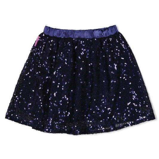 Jubel: Wild Soul: pailletten rok indigo