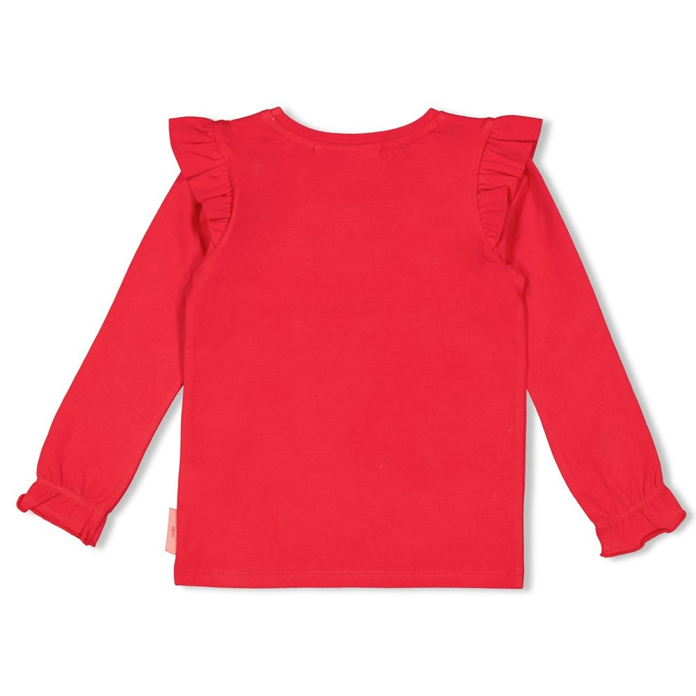 Jubel: Queen of hearts: Longsleeve red