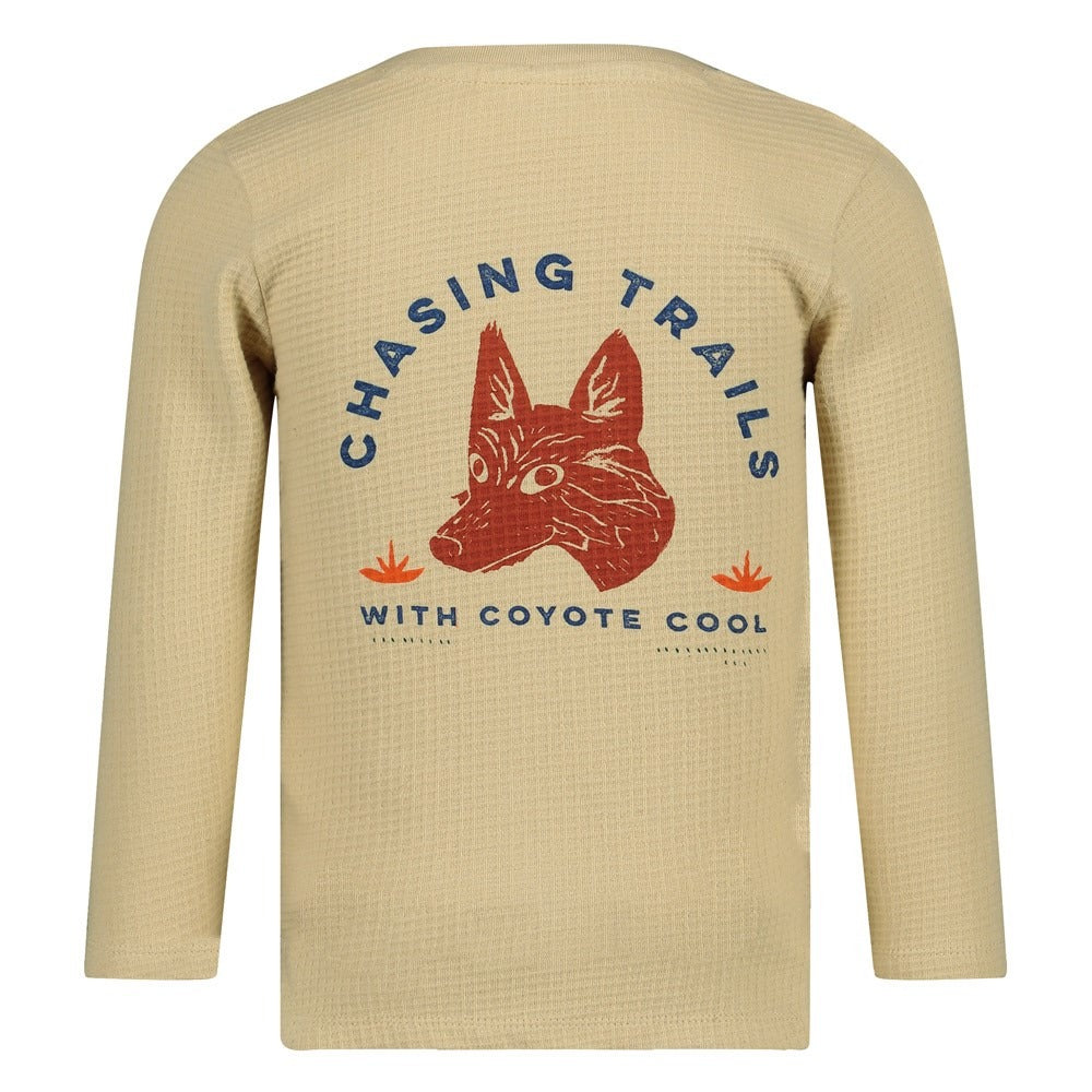 Sturdy: Chasing Trails: Ls beige with backprint
