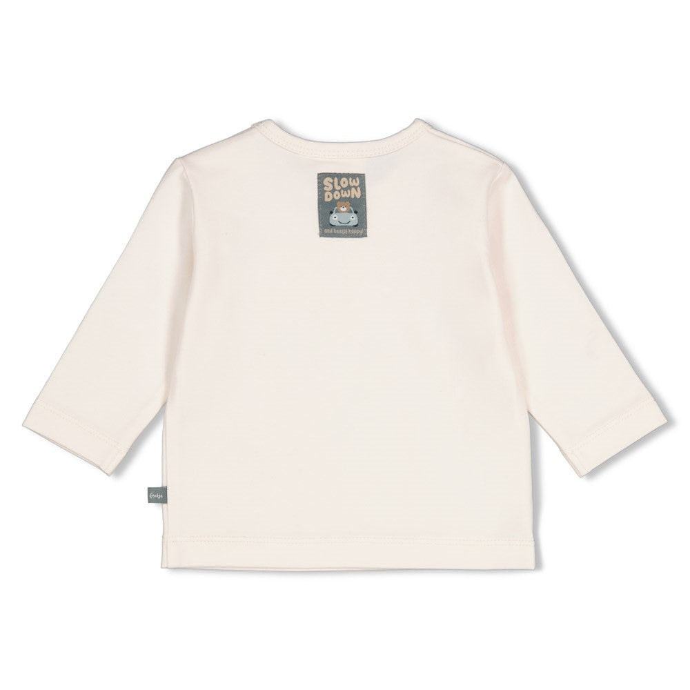 Feetje: Beep beep: longsleeve offwhite