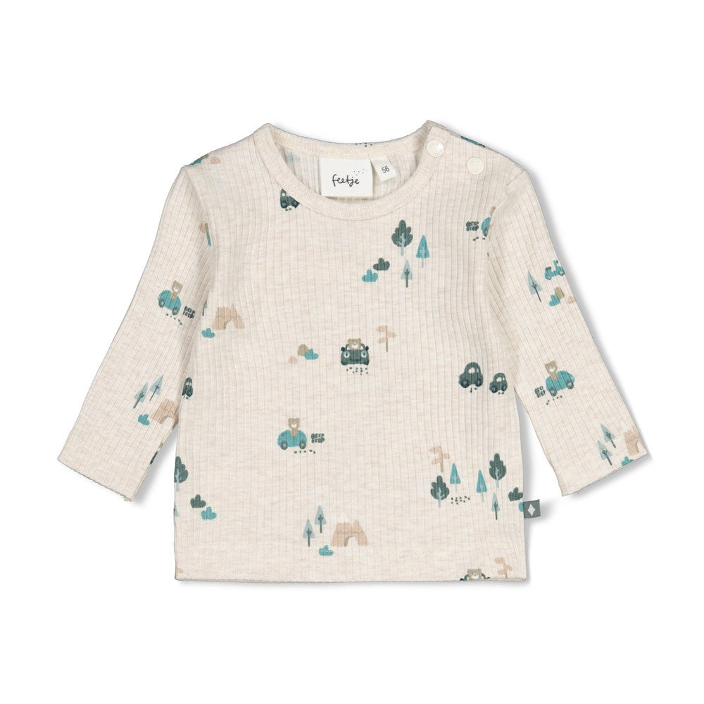 Feetje: Beep beep: longsleeve AOP