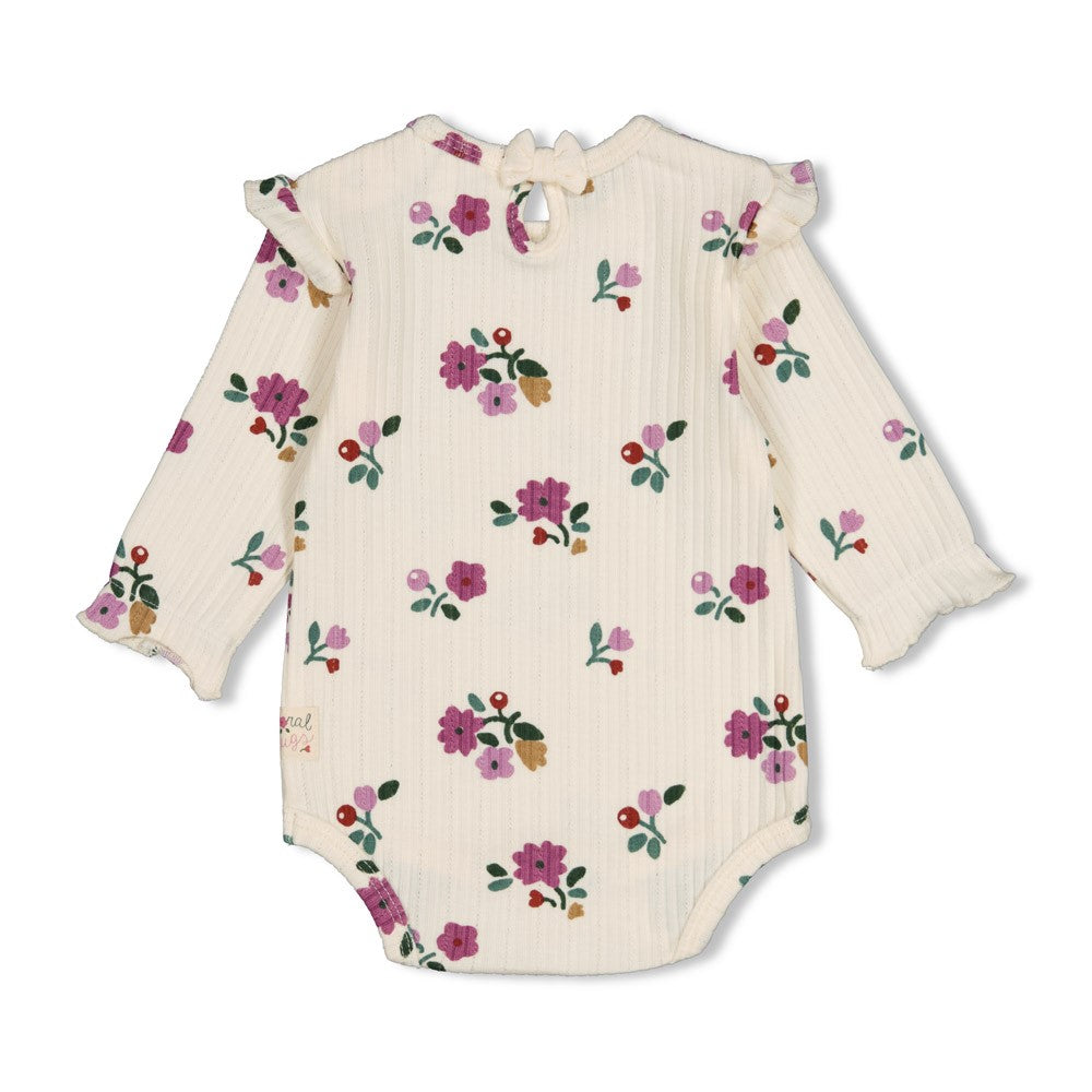 Feetje:Afternoon tea: Romper rib AOP